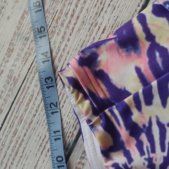 🏵 COOL RUN TIE-DYE TENNIS ATHLETIC SKORT - Picture 6 of 7